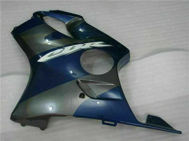 Azul Prata Carenagem Moto Honda CBR 600 F4i 04-07