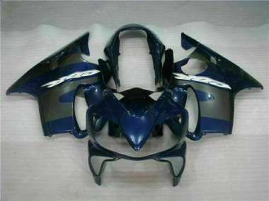 Azul Prata Carenagem Moto Honda CBR 600 F4i 04-07