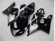 Azul Prata Carenagem Moto Suzuki GSXR 600 / 750 K4 04-05 Azul Prata Carenagem Moto Suzuki GSXR 600 / 750 K4 04-05