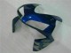 Azul & Prata Chama Carenagem Moto Honda CBR 600RR 03-04 Azul & Prata Chama Carenagem Moto Honda CBR 600RR 03-04