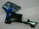 Azul & Prata Chama Carenagem Moto Honda CBR 600RR 03-04 Azul & Prata Chama Carenagem Moto Honda CBR 600RR 03-04
