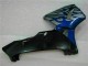 Azul & Prata Chama Carenagem Moto Honda CBR 600RR 03-04 Azul & Prata Chama Carenagem Moto Honda CBR 600RR 03-04