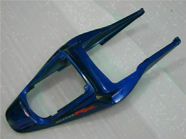 Azul & Prata Chama Carenagem Moto Honda CBR 600RR 03-04 Azul & Prata Chama Carenagem Moto Honda CBR 600RR 03-04