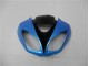 Azul Preto Abs Carenagem Moto Kawasaki ZX6R 09-12 Azul Preto Abs Carenagem Moto Kawasaki ZX6R 09-12