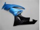 Azul Preto Abs Carenagem Moto Kawasaki ZX6R 09-12 Azul Preto Abs Carenagem Moto Kawasaki ZX6R 09-12