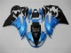 Azul Preto Abs Carenagem Moto Kawasaki ZX6R 09-12 Azul Preto Abs Carenagem Moto Kawasaki ZX6R 09-12