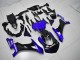 Azul Preto Abs Carenagem Moto Yamaha R6 98-02