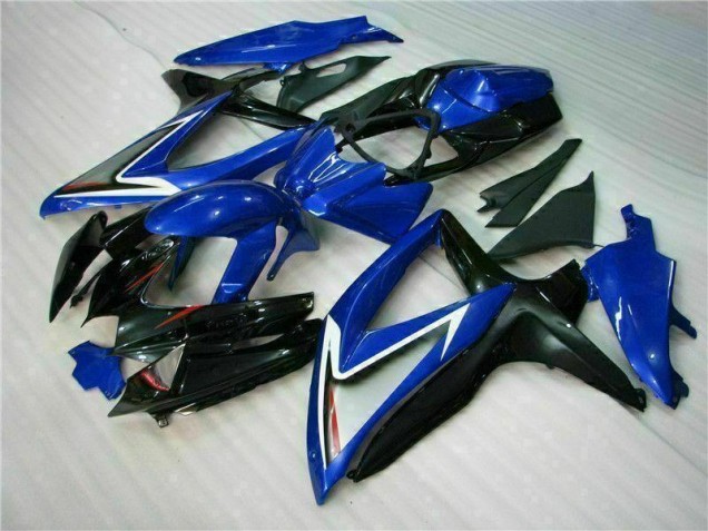 Azul Preto Abs Kit Carenagem & Plásticos Moto Suzuki GSXR 600 / 750 K8 08-10 Azul Preto Abs Kit Carenagem & Plásticos Moto Suzuki GSXR 600 / 750 K8 08-10