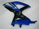 Azul Preto Abs Kit Carenagem & Plásticos Moto Suzuki GSXR 600 / 750 K8 08-10 Azul Preto Abs Kit Carenagem & Plásticos Moto Suzuki GSXR 600 / 750 K8 08-10