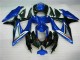 Azul Preto Abs Kit Carenagem & Plásticos Moto Suzuki GSXR 600 / 750 K8 08-10 Azul Preto Abs Kit Carenagem & Plásticos Moto Suzuki GSXR 600 / 750 K8 08-10