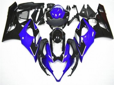Azul Preto Abs Kit Completos Carenagem Moto Suzuki GSXR 1000 K7 07-08
