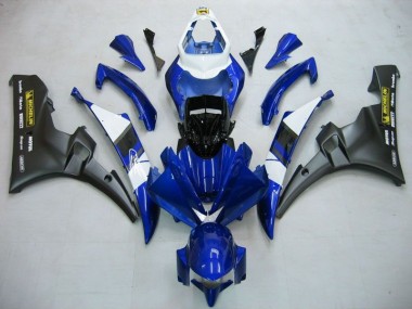 Azul Preto Abs Kits Carenagem Moto Yamaha R6 06-07