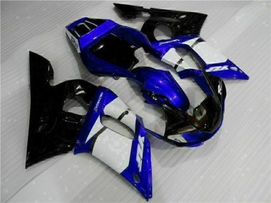 Azul Preto Abs Kits Carenagem Moto Yamaha R6 98-02