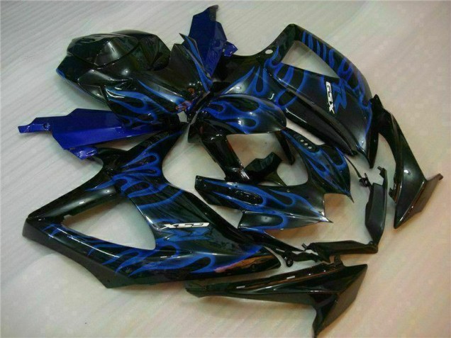 Azul Preto Abs Kits Completos Carenagem Moto Suzuki GSXR 600 / 750 K8 08-10 Azul Preto Abs Kits Completos Carenagem Moto Suzuki GSXR 600 / 750 K8 08-10