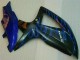 Azul Preto Abs Kits Completos Carenagem Moto Suzuki GSXR 600 / 750 K8 08-10 Azul Preto Abs Kits Completos Carenagem Moto Suzuki GSXR 600 / 750 K8 08-10