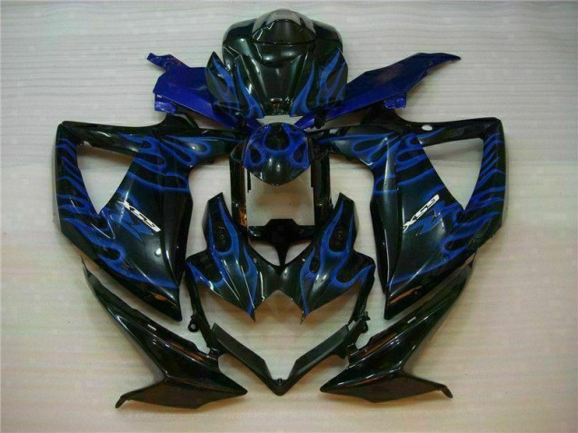 Azul Preto Abs Kits Completos Carenagem Moto Suzuki GSXR 600 / 750 K8 08-10 Azul Preto Abs Kits Completos Carenagem Moto Suzuki GSXR 600 / 750 K8 08-10