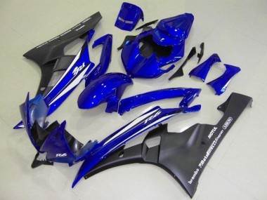 Azul Preto Abs Kits Completos Carenagem Moto Yamaha R6 06-07