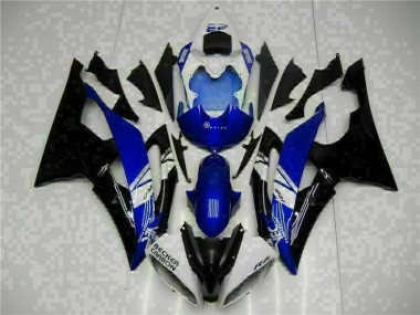 Azul Preto Abs Kits Completos Carenagem Moto Yamaha R6 08-16