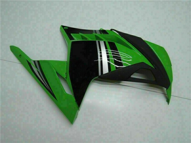 Azul Preto Abs Moto Plástico Kawasaki EX300 13-16