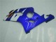 Azul Preto Abs Moto Plásticos Suzuki GSXR 600 / 750 K4 04-05 Azul Preto Abs Moto Plásticos Suzuki GSXR 600 / 750 K4 04-05