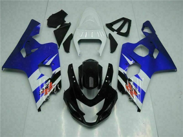 Azul Preto Abs Moto Plásticos Suzuki GSXR 600 / 750 K4 04-05 Azul Preto Abs Moto Plásticos Suzuki GSXR 600 / 750 K4 04-05