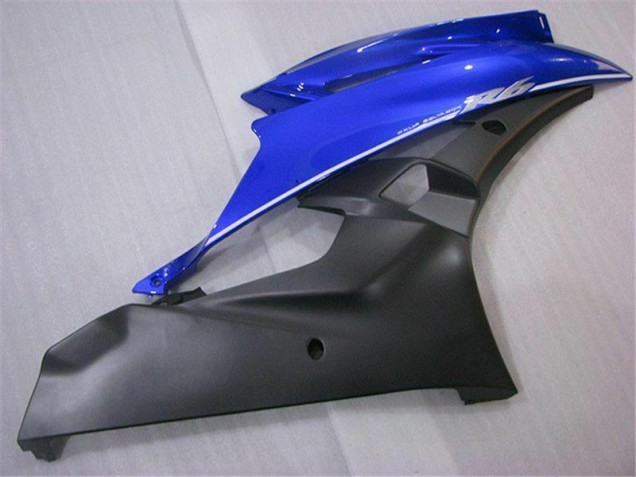 Azul Preto Abs Motocicleta Plástico Yamaha R6 06-07 Azul Preto Abs Motocicleta Plástico Yamaha R6 06-07
