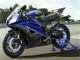 Azul Preto Abs Motocicleta Plástico Yamaha R6 06-07 Azul Preto Abs Motocicleta Plástico Yamaha R6 06-07
