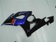 Azul Preto Abs Motocicleta Plásticos Suzuki GSXR 1000 K5 05-06 Azul Preto Abs Motocicleta Plásticos Suzuki GSXR 1000 K5 05-06