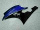 Azul Preto Abs Motocicleta Plásticos Yamaha R6 06-07 Azul Preto Abs Motocicleta Plásticos Yamaha R6 06-07