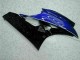 Azul Preto Abs Motocicleta Plásticos Yamaha R6 06-07 Azul Preto Abs Motocicleta Plásticos Yamaha R6 06-07