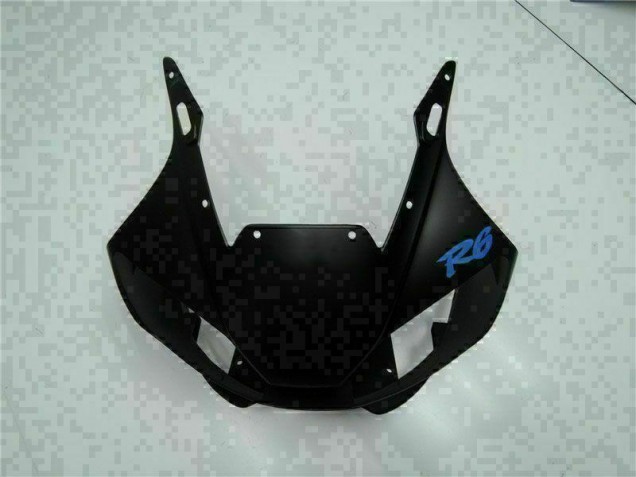 Azul Preto Abs Motocicleta Plásticos Yamaha R6 98-02 Azul Preto Abs Motocicleta Plásticos Yamaha R6 98-02