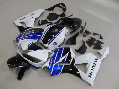 Azul Preto Branco Estilo OEM Carenagem Moto Honda CBR 600RR 13-21