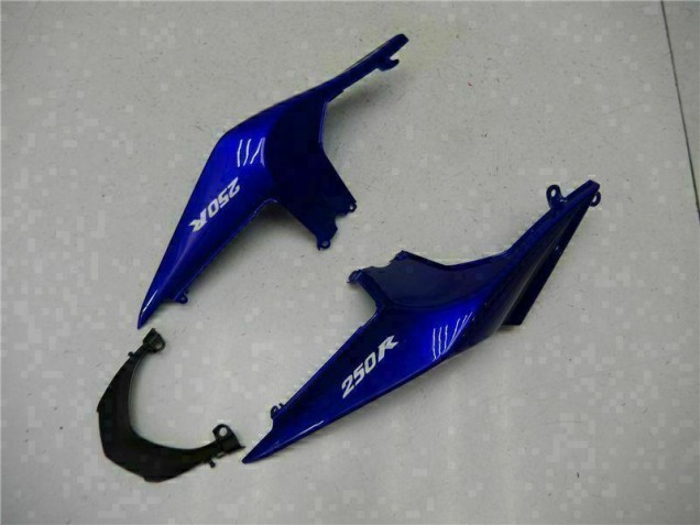 Azul Preto Branco Ninja Kit Carenagem Moto Kawasaki EX250 08-12 Azul Preto Branco Ninja Kit Carenagem Moto Kawasaki EX250 08-12