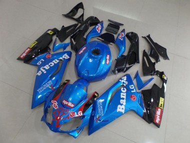 Azul & Preto Carenagem Moto Aprilia RS 125 06-11