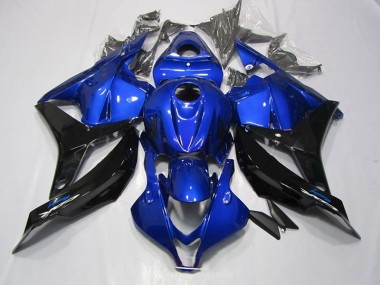 Azul Preto Carenagem Moto Honda CBR 600RR 09-12