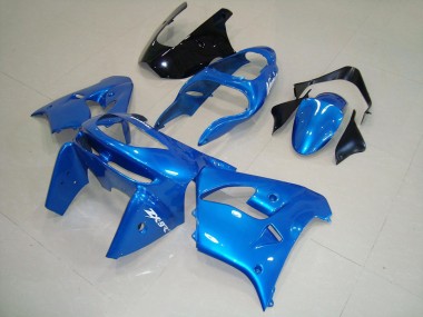 Azul Preto Carenagem Moto Kawasaki ZX9R 98-99