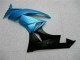Azul Preto Carenagem Moto & Plástico Moto Kawasaki ZX6R 13-18 Azul Preto Carenagem Moto & Plástico Moto Kawasaki ZX6R 13-18