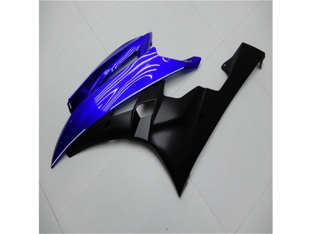Azul Preto Carenagem Moto & Plástico Moto Yamaha R6 06-07 Azul Preto Carenagem Moto & Plástico Moto Yamaha R6 06-07