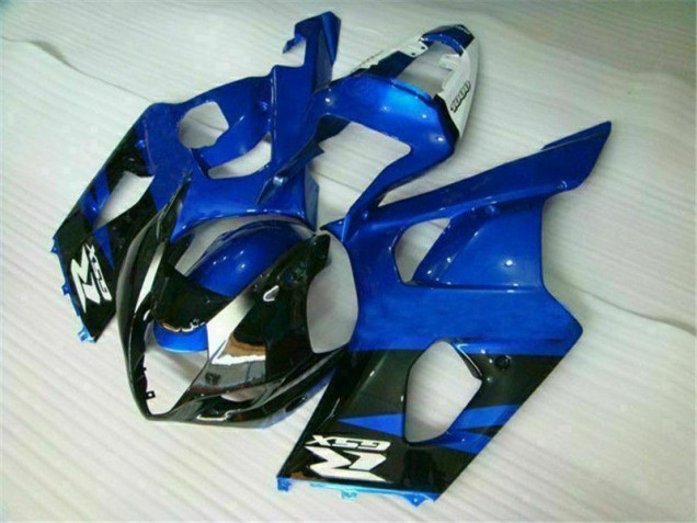 Azul Preto Carenagem Moto Suzuki GSXR 1000 K3 03-04