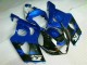 Azul Preto Carenagem Moto Suzuki GSXR 1000 K3 03-04