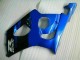 Azul Preto Carenagem Moto Suzuki GSXR 1000 K3 03-04