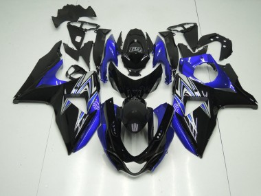 Azul & Preto Carenagem Moto Suzuki GSXR 1000 K9 09-16