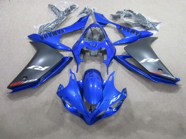 Azul Preto Carenagem Moto Yamaha R1 07-08