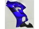 Azul Preto Carenagem Moto Yamaha R6 17-23