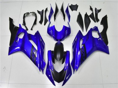 Azul Preto Carenagem Moto Yamaha R6 17-23