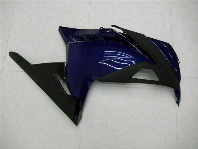 Azul Preto Carenagem & Plástico Moto Kawasaki EX300 13-16 Azul Preto Carenagem & Plástico Moto Kawasaki EX300 13-16