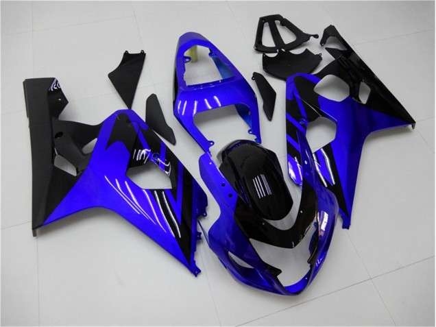 Azul Preto Carenagem & Plástico Moto Suzuki GSXR 600 / 750 K4 04-05 Azul Preto Carenagem & Plástico Moto Suzuki GSXR 600 / 750 K4 04-05