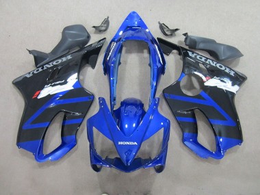 Azul Preto Carroçaria Moto Honda CBR 600 F4i 04-07