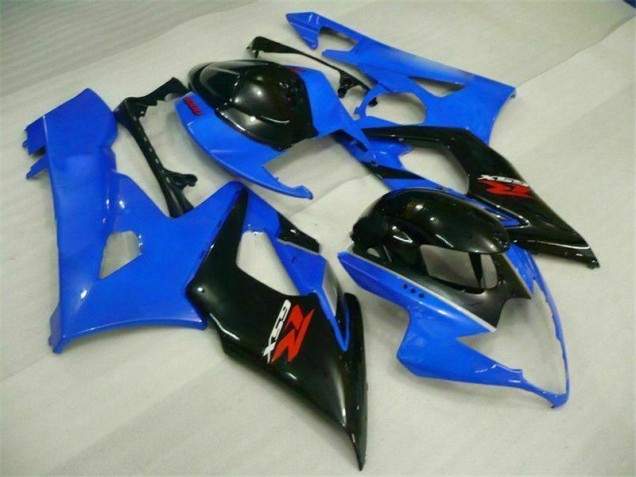 Azul Preto Carroçaria Moto Suzuki GSXR 1000 K5 05-06