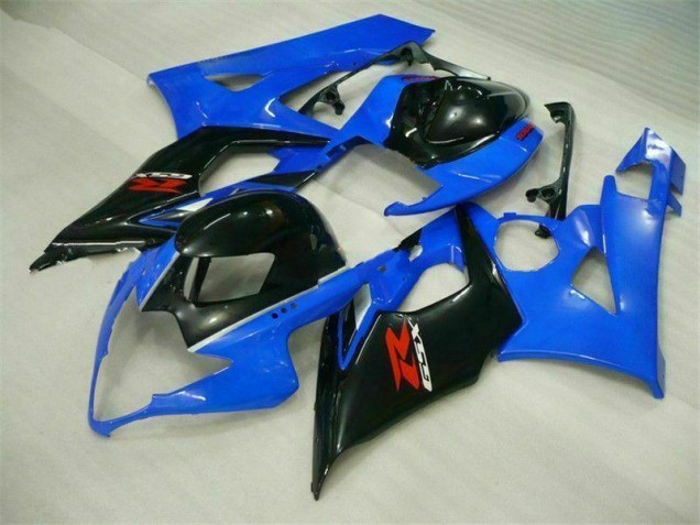 Azul Preto Carroçaria Moto Suzuki GSXR 1000 K5 05-06